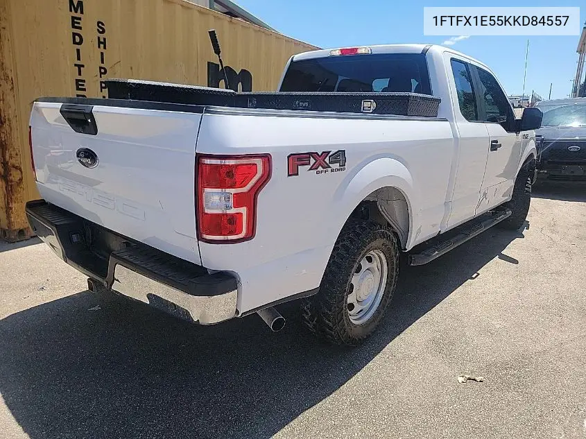 2019 Ford F-150 Xl VIN: 1FTFX1E55KKD84557 Lot: 42829389