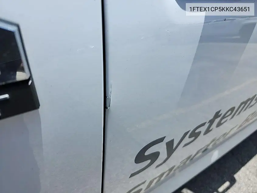 1FTEX1CP5KKC43651 2019 Ford F-150 Xlt
