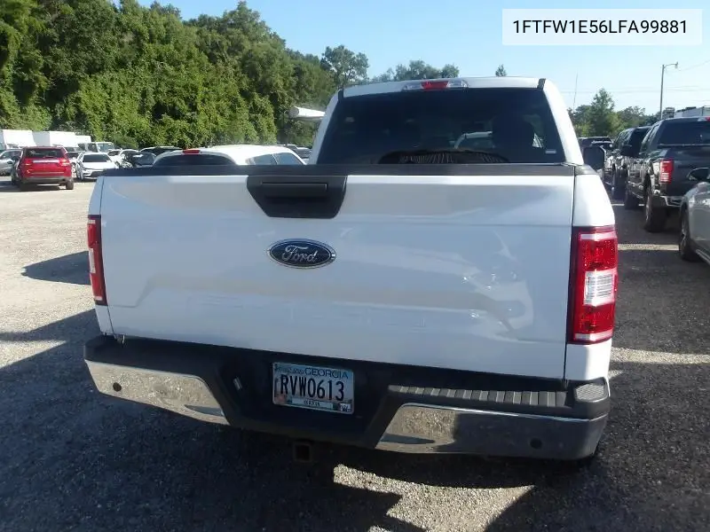 2020 Ford F-150 Xlt VIN: 1FTFW1E56LFA99881 Lot: 42636442