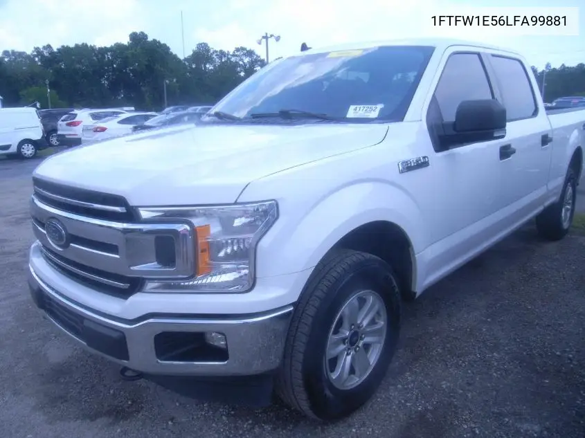2020 Ford F-150 Xlt VIN: 1FTFW1E56LFA99881 Lot: 42636442