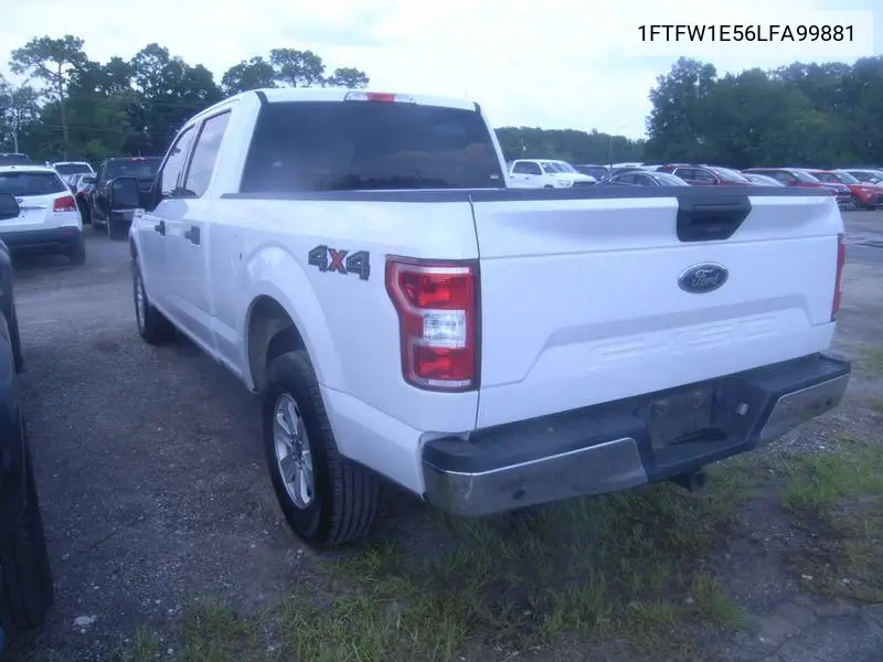 2020 Ford F-150 Xlt VIN: 1FTFW1E56LFA99881 Lot: 42636442