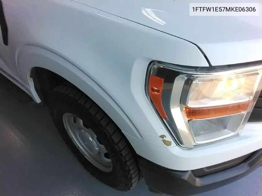 2021 Ford F-150 Xl VIN: 1FTFW1E57MKE06306 Lot: 42636168