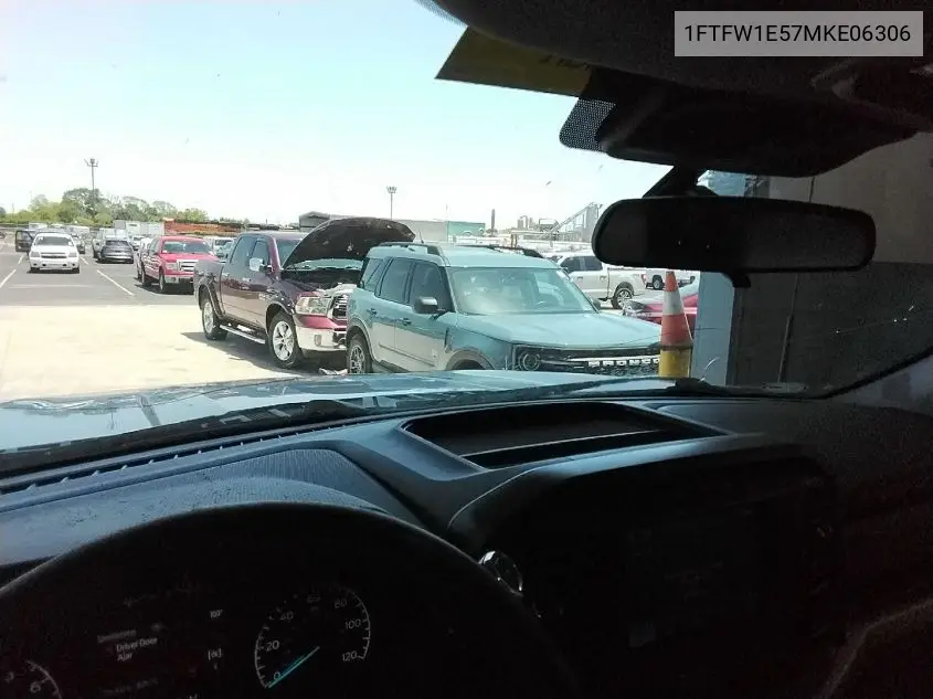 2021 Ford F-150 Xl VIN: 1FTFW1E57MKE06306 Lot: 42636168
