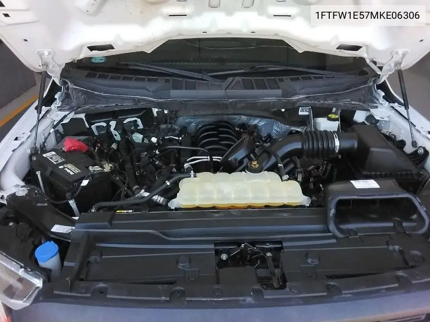 2021 Ford F-150 Xl VIN: 1FTFW1E57MKE06306 Lot: 42636168