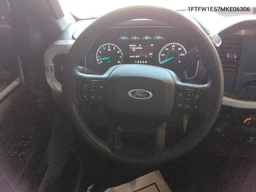 2021 Ford F-150 Xl VIN: 1FTFW1E57MKE06306 Lot: 42636168