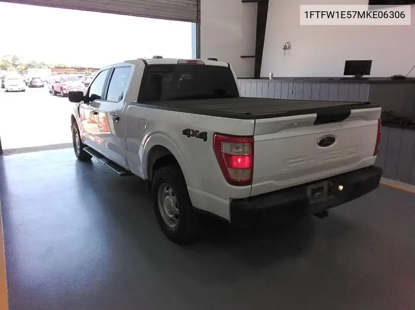 2021 Ford F-150 Xl VIN: 1FTFW1E57MKE06306 Lot: 42636168