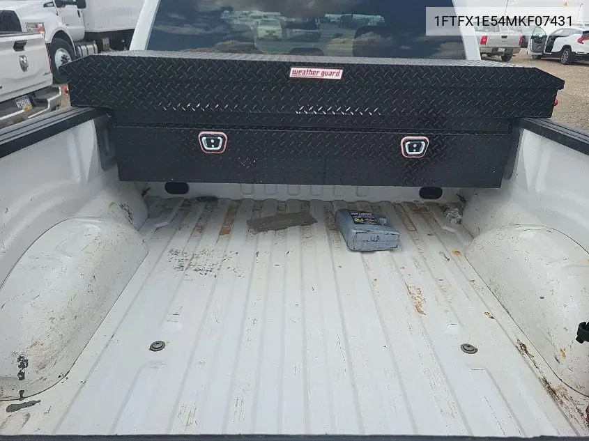 2021 Ford F150 Super Cab VIN: 1FTFX1E54MKF07431 Lot: 42636602