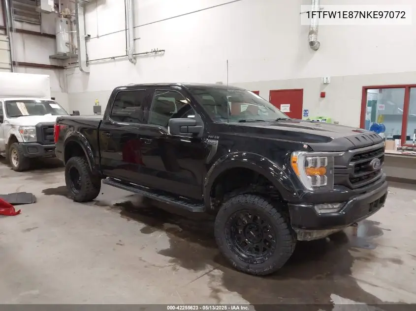 2022 Ford F-150 Xlt VIN: 1FTFW1E87NKE97072 Lot: 42255623
