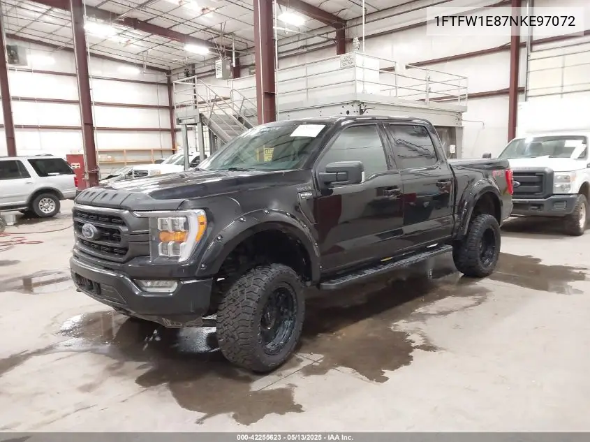 2022 Ford F-150 Xlt VIN: 1FTFW1E87NKE97072 Lot: 42255623