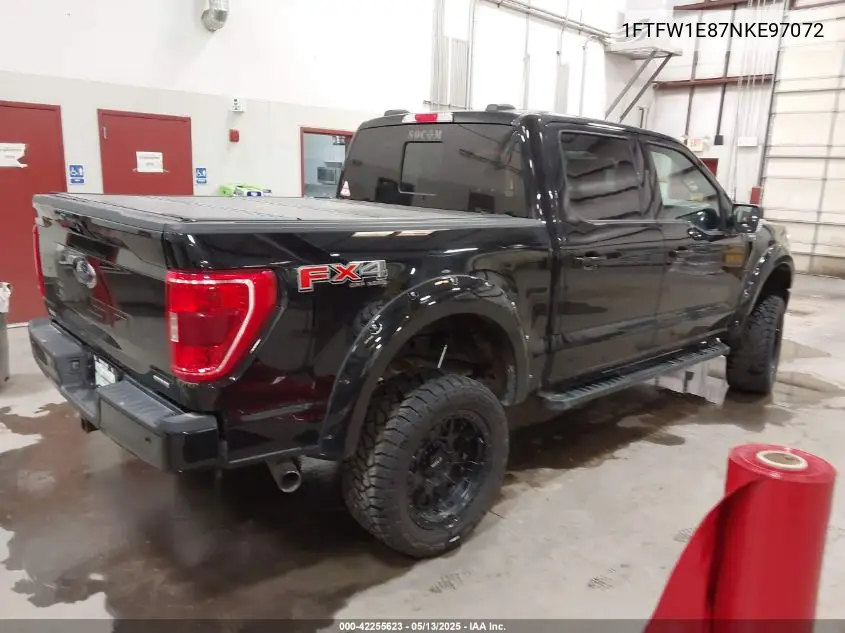 2022 Ford F-150 Xlt VIN: 1FTFW1E87NKE97072 Lot: 42255623