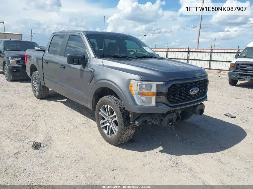 2022 Ford F-150 Xl VIN: 1FTFW1E50NKD87907 Lot: 42552111