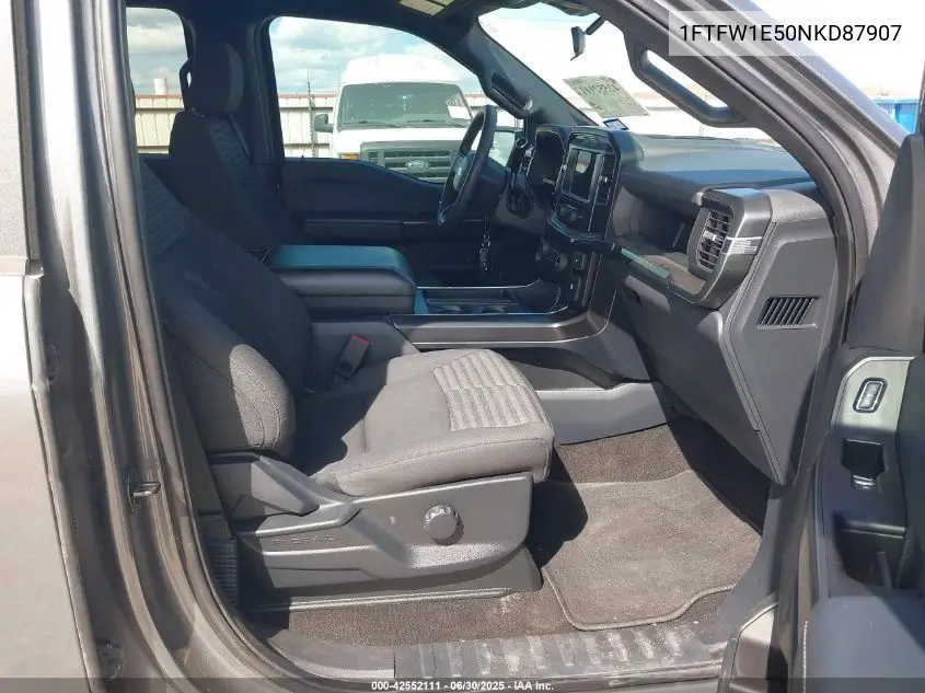 2022 Ford F-150 Xl VIN: 1FTFW1E50NKD87907 Lot: 42552111