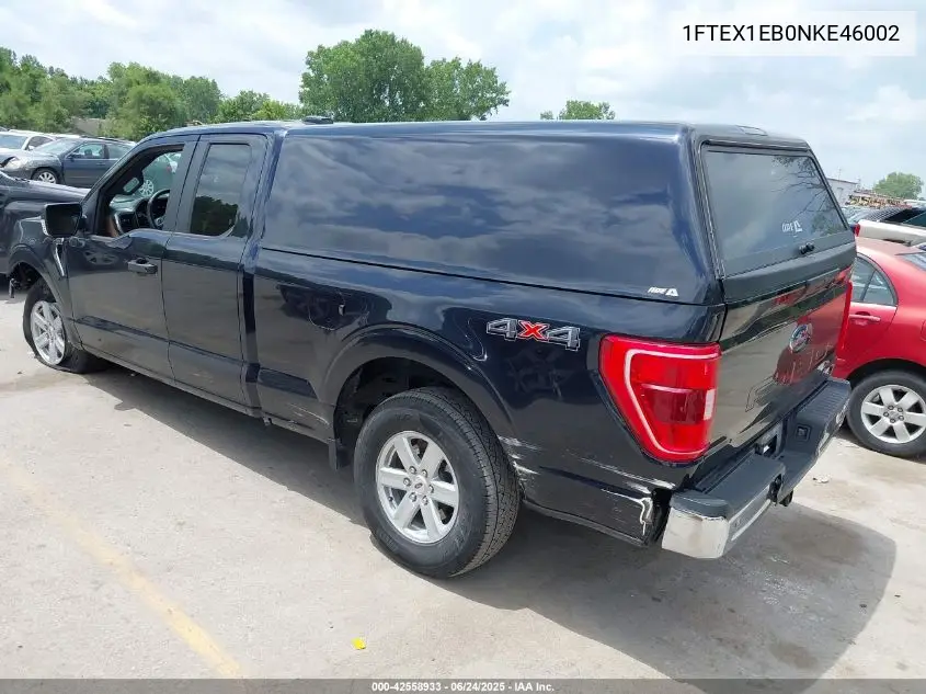 2022 Ford F-150 Xlt VIN: 1FTEX1EB0NKE46002 Lot: 42558933