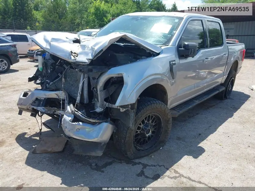 2022 Ford F-150 Xlt VIN: 1FTEW1EP2NFA69535 Lot: 42564846