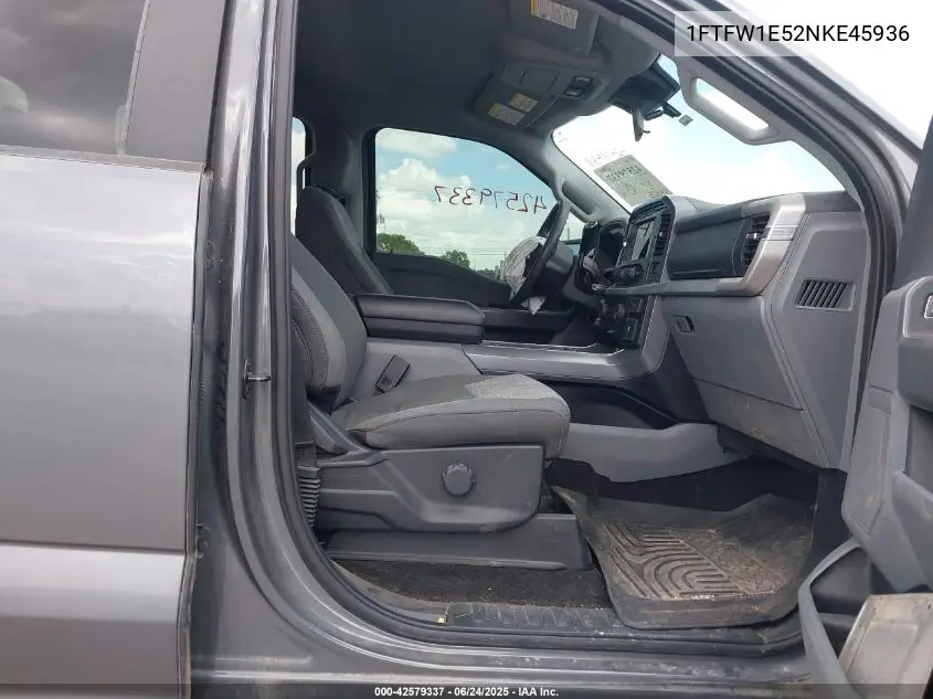 2022 Ford F-150 Xlt VIN: 1FTFW1E52NKE45936 Lot: 42579337