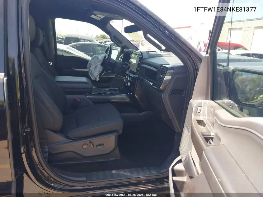 2022 Ford F-150 Xlt VIN: 1FTFW1E84NKE81377 Lot: 42579968