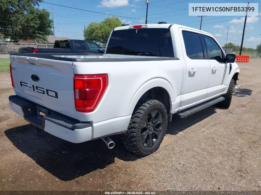 2022 Ford F-150 Xlt VIN: 1FTEW1C50NFB53399 Lot: 42592911
