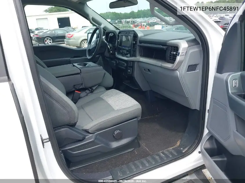 2022 Ford F-150 Xlt VIN: 1FTEW1EP6NFC45891 Lot: 42598325