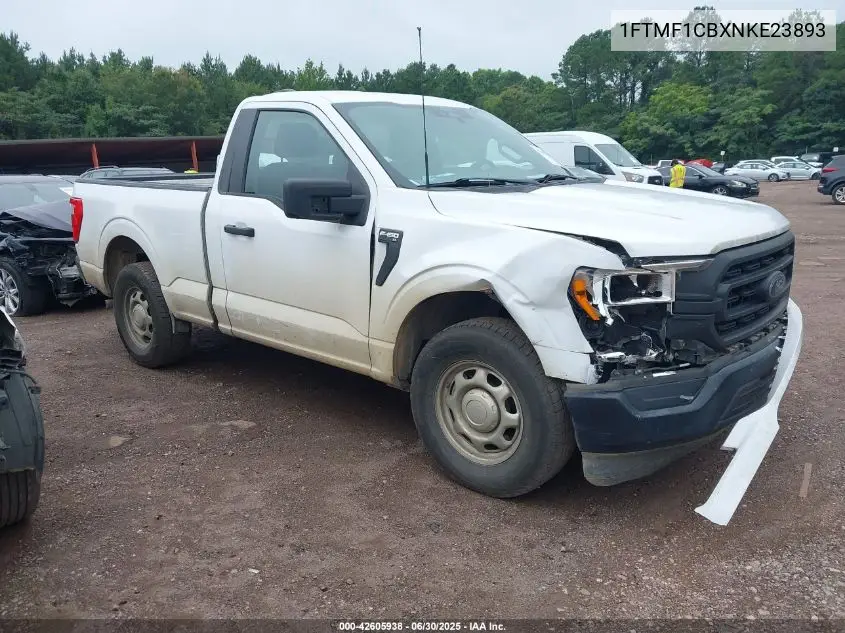2022 Ford F150 VIN: 1FTMF1CBXNKE23893 Lot: 42605938
