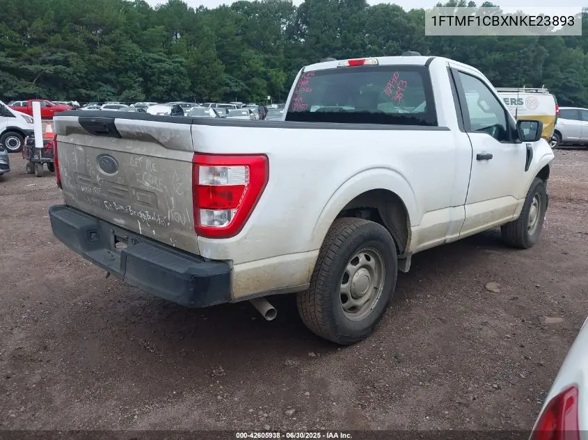 2022 Ford F150 VIN: 1FTMF1CBXNKE23893 Lot: 42605938