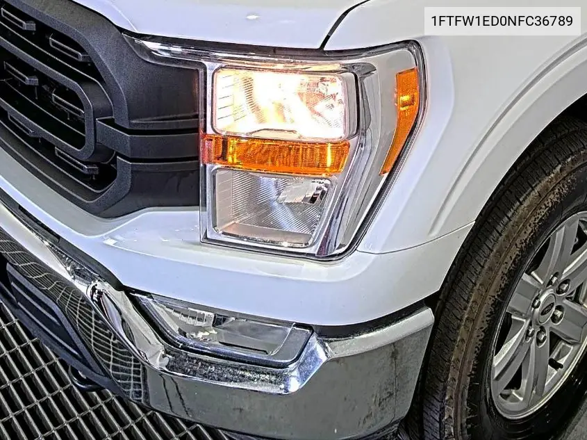 2022 Ford F150 Supercrew VIN: 1FTFW1ED0NFC36789 Lot: 42615390