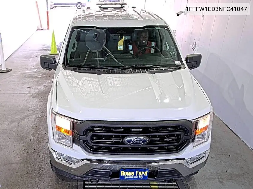 2022 Ford F150 Supercrew VIN: 1FTFW1ED3NFC41047 Lot: 42615391