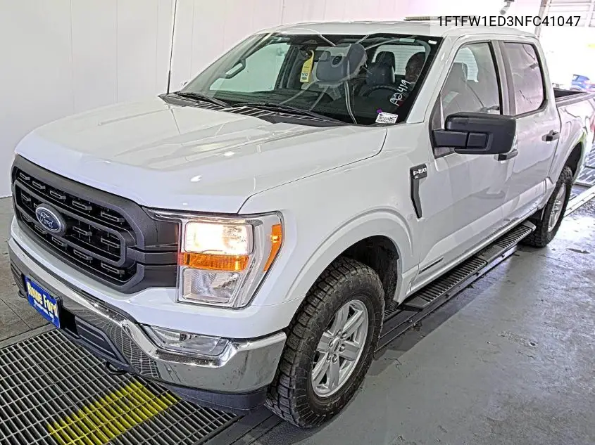 2022 Ford F150 Supercrew VIN: 1FTFW1ED3NFC41047 Lot: 42615391