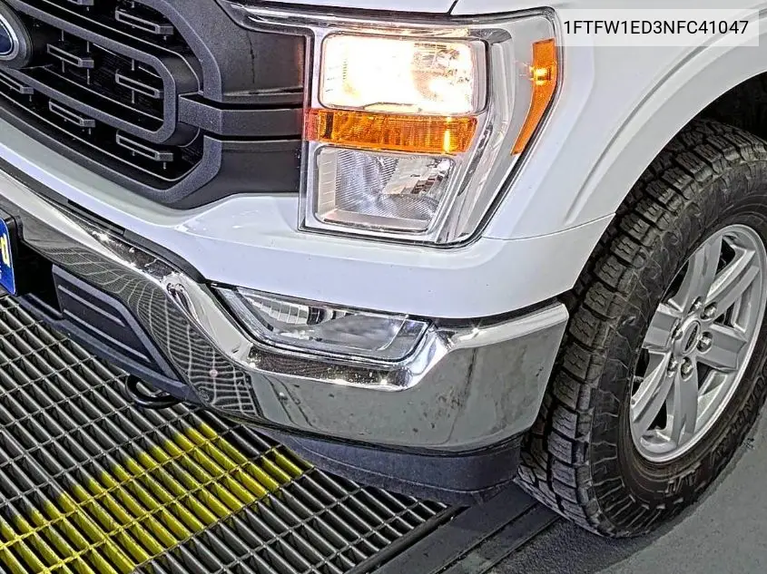 2022 Ford F150 Supercrew VIN: 1FTFW1ED3NFC41047 Lot: 42615391