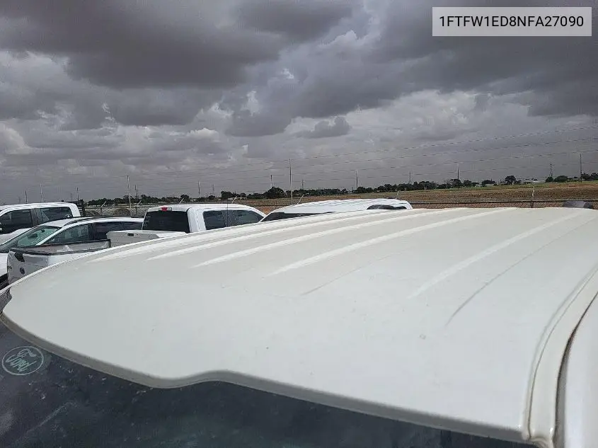2022 Ford F150 Supercrew VIN: 1FTFW1ED8NFA27090 Lot: 42623011