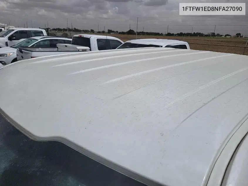 2022 Ford F150 Supercrew VIN: 1FTFW1ED8NFA27090 Lot: 42623011