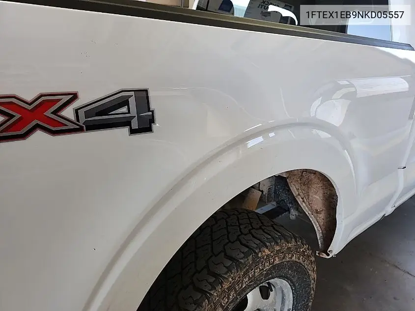 2022 Ford F150 Super Cab VIN: 1FTEX1EB9NKD05557 Lot: 42636624