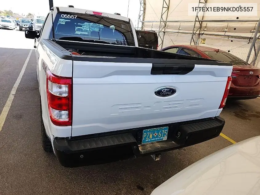 2022 Ford F150 Super Cab VIN: 1FTEX1EB9NKD05557 Lot: 42636624