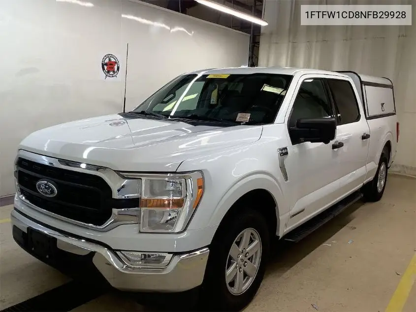2022 Ford F150 Supercrew VIN: 1FTFW1CD8NFB29928 Lot: 42639260