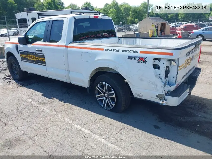 2023 Ford F-150 Xl VIN: 1FTEX1EPXPKE48208 Lot: 42591317
