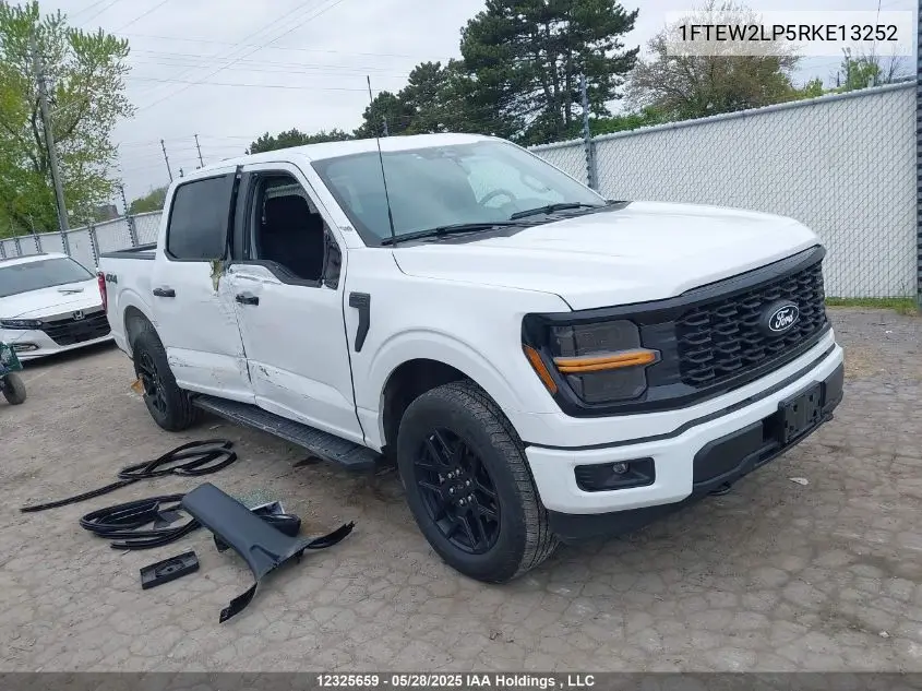 2024 Ford F-150 Stx VIN: 1FTEW2LP5RKE13252 Lot: 12325659