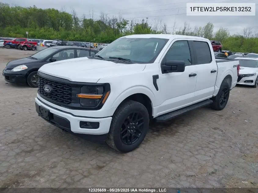 2024 Ford F-150 Stx VIN: 1FTEW2LP5RKE13252 Lot: 12325659