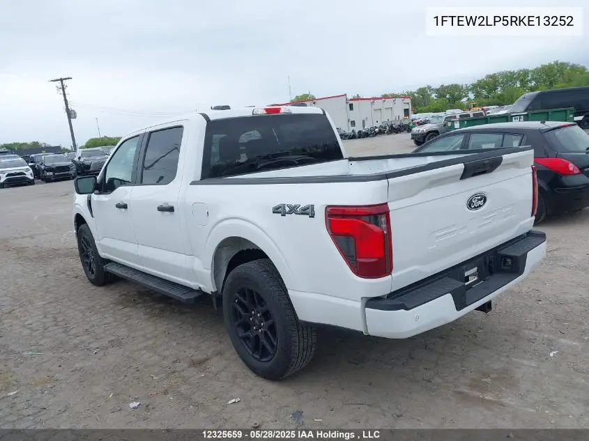 2024 Ford F-150 Stx VIN: 1FTEW2LP5RKE13252 Lot: 12325659