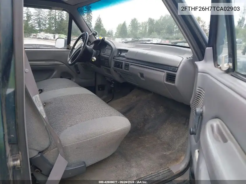 1996 Ford F250 VIN: 2FTHF26H7TCA02903 Lot: 42606677