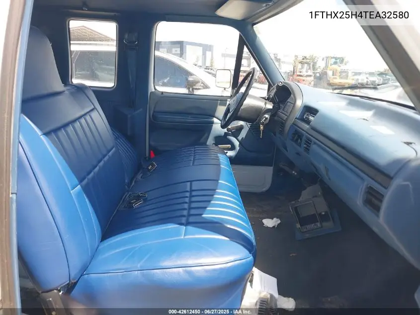 1996 Ford F250 VIN: 1FTHX25H4TEA32580 Lot: 42612450