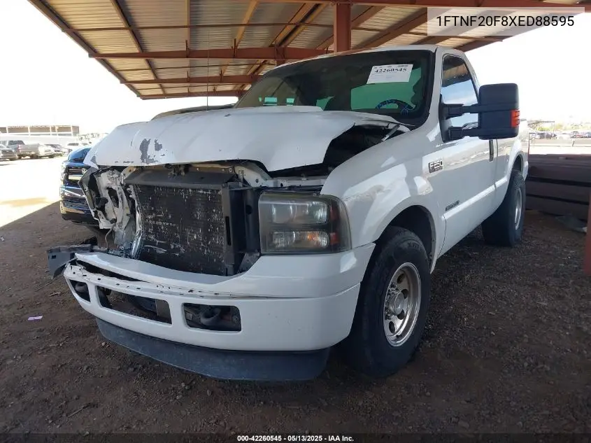 1999 Ford F-250 Lariat/Xl/Xlt VIN: 1FTNF20F8XED88595 Lot: 42260545