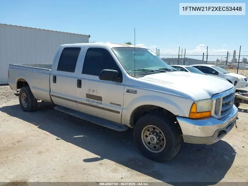 1999 Ford F-250 Lariat/Xl/Xlt VIN: 1FTNW21F2XEC53448 Lot: 42627183