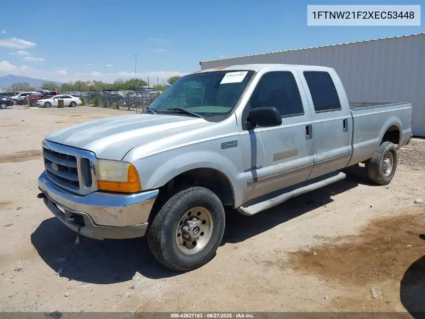 1999 Ford F-250 Lariat/Xl/Xlt VIN: 1FTNW21F2XEC53448 Lot: 42627183