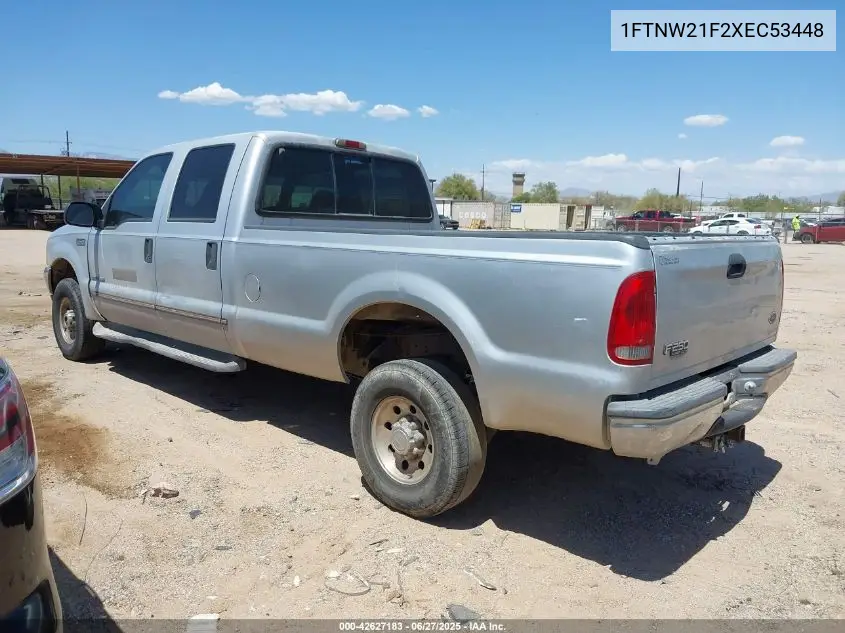1999 Ford F-250 Lariat/Xl/Xlt VIN: 1FTNW21F2XEC53448 Lot: 42627183