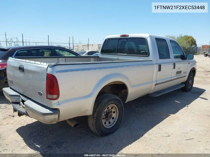 1999 Ford F-250 Lariat/Xl/Xlt VIN: 1FTNW21F2XEC53448 Lot: 42627183