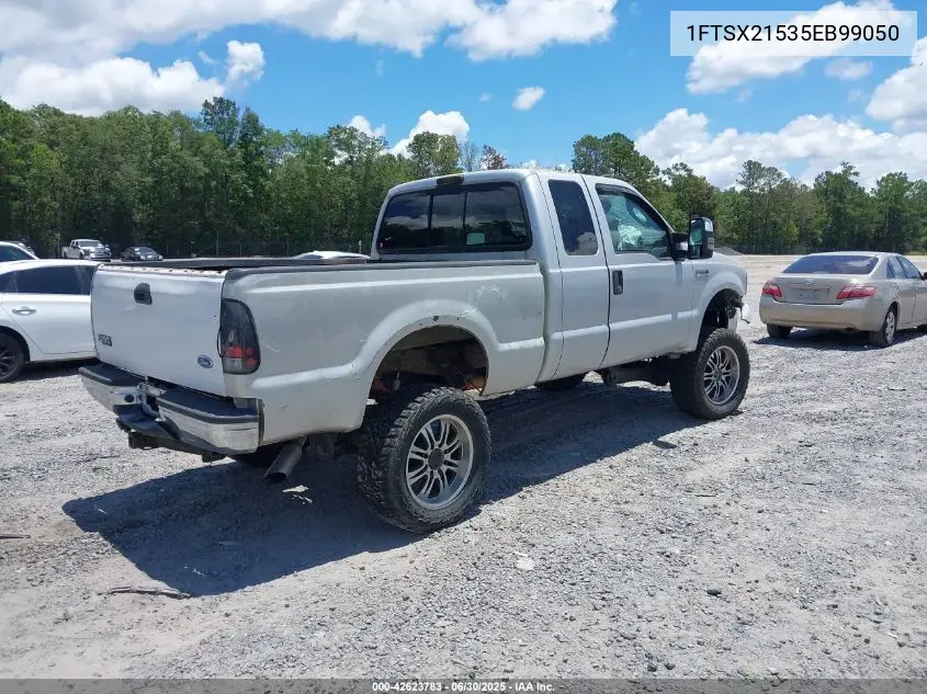 2005 Ford F-250 Lariat/Xl/Xlt VIN: 1FTSX21535EB99050 Lot: 42623783