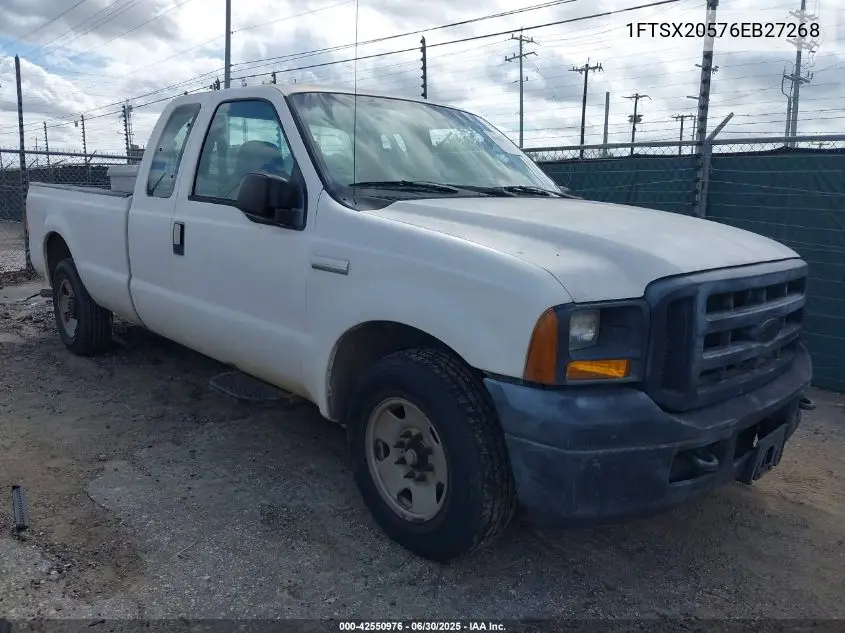 2006 Ford F250 Super Duty VIN: 1FTSX20576EB27268 Lot: 42550976