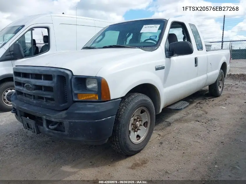 2006 Ford F250 Super Duty VIN: 1FTSX20576EB27268 Lot: 42550976