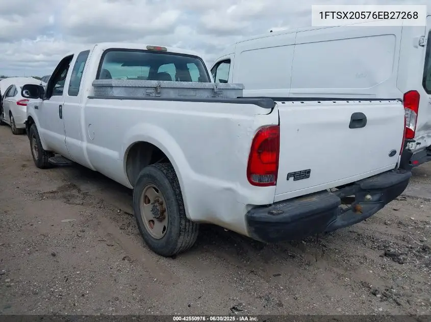 2006 Ford F250 Super Duty VIN: 1FTSX20576EB27268 Lot: 42550976