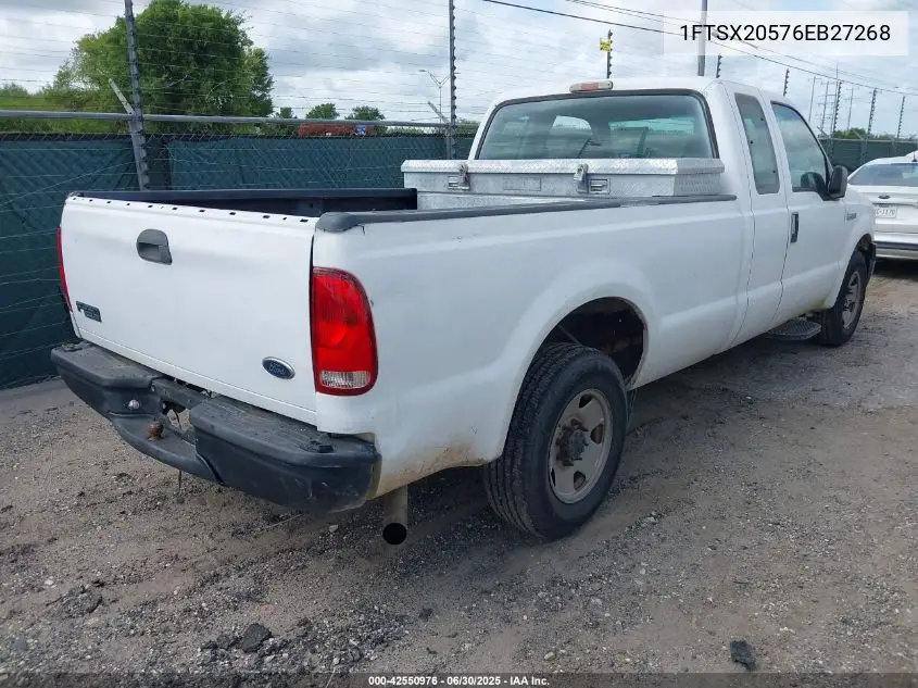 2006 Ford F250 Super Duty VIN: 1FTSX20576EB27268 Lot: 42550976