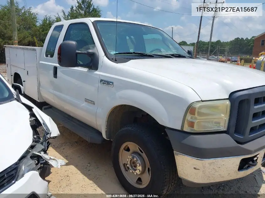 2007 Ford F-250 Lariat/Xl/Xlt VIN: 1FTSX21P27EA15687 Lot: 42615656